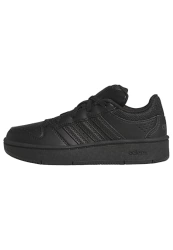 Image of adidas Unisex Kids Hoops Classic Shoes, core Black/core Black/Carbon, 1 UK