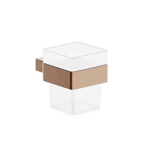 Image of Go Bathrooms Tumbler Cup and Holder Brushed Bronze