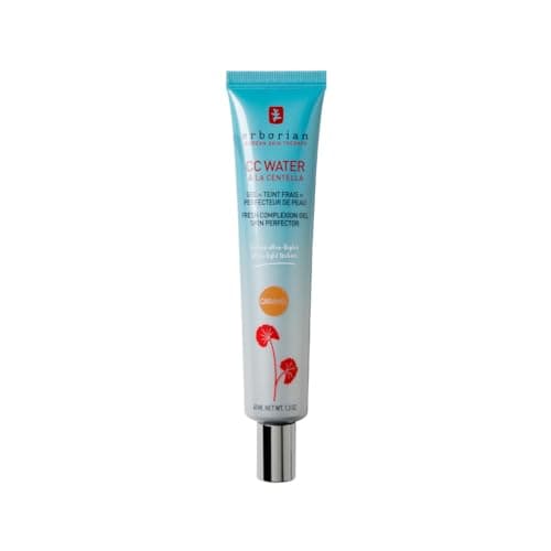 Image of Erborian - CC Water with Centella Asiatica - Skin Perfecting Face Care with Hyaluronic Acid - Korean Skin Care Face Moisturizer - CC Water Caramel 40 ml