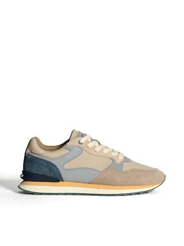 Image of HOFF Men's Edinburgh City Suede Trainers, Multi, 9 UK