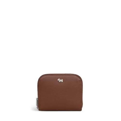 Image of RADLEY London Percy Grove Women's Leather Small Zip Around Purse, Cherrywood