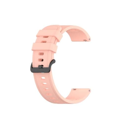 Image of ERAKAFZTTK Sports 20mm Watchband 20mm Fit For Amazfit GTR Mini Smartwatch Silicone Bracelet Fit For Amazfit Bip 3 Pro/U/S/GTS 4 3 2E 2 Accessories(Pink)