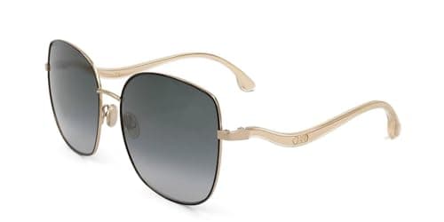 Image of Jimmy Choo MAMIE/S Gold black 60/17/145 WOMAN Sunglasses