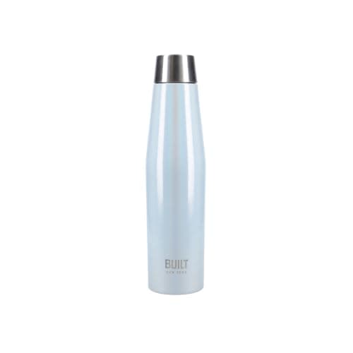 Image of Built Apex Insulated Water Bottle with Leakproof Perfect Seal Lid, Sweatproof 100% Reusable BPA Free 18/8 Stainless Steel Flask, Iridescent Blue, 540 ml
