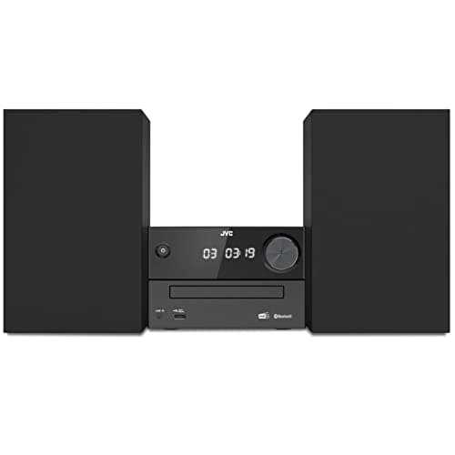 Image of JVC UX-C25DAB Micro Hi-Fi System with CD, USB, Bluetooth, Dab+, FM, Line-In and IR, Black