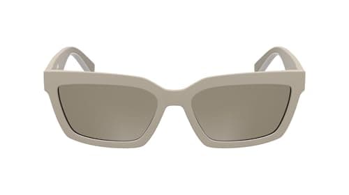 Image of CALVIN KLEIN JEANS Women's Sunglasses CKJ25604S - Matte Blush with Solid Nude Lens