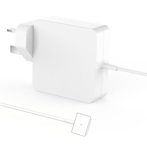 Image of Replacement MacBook Fast Charger, Laptop 45W T-Tip Power Adapter, Super Charger with Magnetic Compatible with MacBook Air 11/13-inch 2017/2015/2014/2013/2012, Model A1244/A1270/A1435/A1436/A1465/A1466