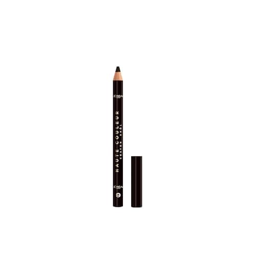 Image of L'Oréal Paris Haute Couleur Khol Eyeliner, Creamy, Blendable & Versatile, Intense Colour, Seamless & Effortless Glide, All-Day Comfort, Shade: Brun Leather
