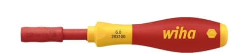 Image of Wiha SoftFinish Electric slimVario, Red/Yellow, (283100)
