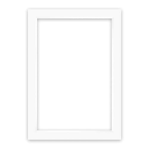 Image of nielsen Conservation Picture Mount - Pure White 50x70cm - Fits 40x60cm Photo - Acid-Free, pH Neutral and Protective, Smooth Surface