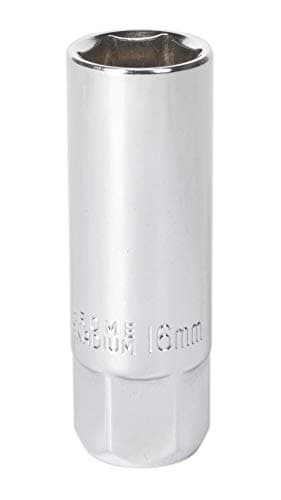 Image of Sealey Ak654 Spark Plug Socket 16Mm 3/8Sq Drive Magnetic