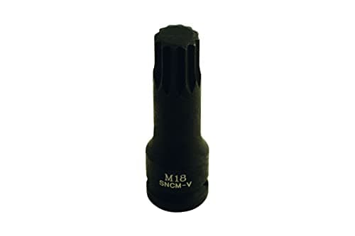 Image of Laser 5063 Spline Socket Bit 1/2"D M18