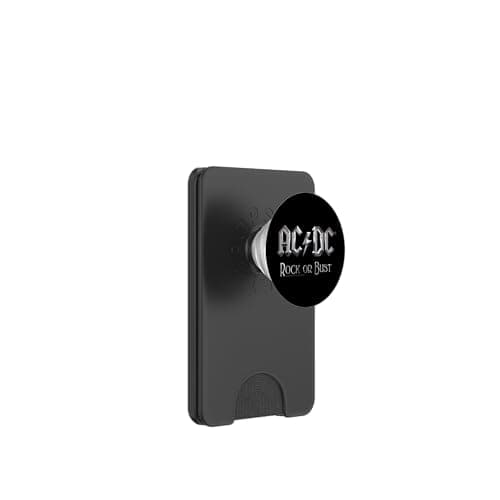 Image of Official AC/DC Rock or Bust Artwork PopSockets PopWallet for MagSafe