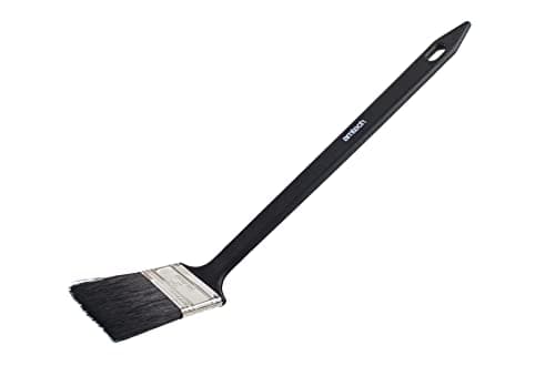 Image of Amtech G4495 Long Reach Angled Paint Brush, 2” (50mm) Radiator Paint Brush, No Bristle Loss design with 30cm handle