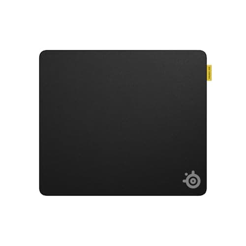 Image of SteelSeries QcK L Performance Control Gaming Mousepad - Extra density for a smooth glide - Low-profile edge stitching - Non-slip neoprene rubber base - 490 x 420 mm size - FPS, MOBAs, RTS, MMO