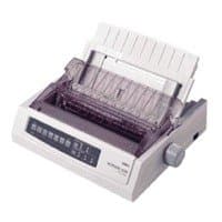 Image of OKI Microline 3320 - Printer - B/W - dot-matrix - Roll (25.4 cm) - 240 dpi x 216 dpi - 9 pin - up to 435 char/sec