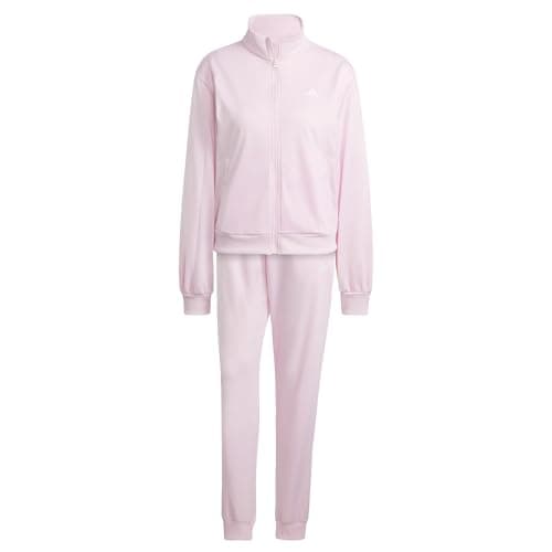 Image of adidas Women's ESSENTIALS FEELCOZY TRACKSUIT, Clear Pink, XXS