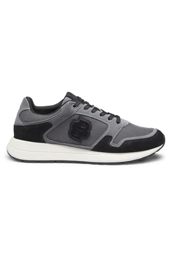 Image of BOSS Men's Vinston_Runn_sdmebb 10274847 0 Trainers, Darkgray, 10 UK