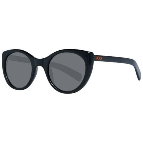 Image of ERMENEGILDO ZEGNA Unisex Adults’ ZC0009 Sunglasses, Black (Nero LucidoFumo), 50