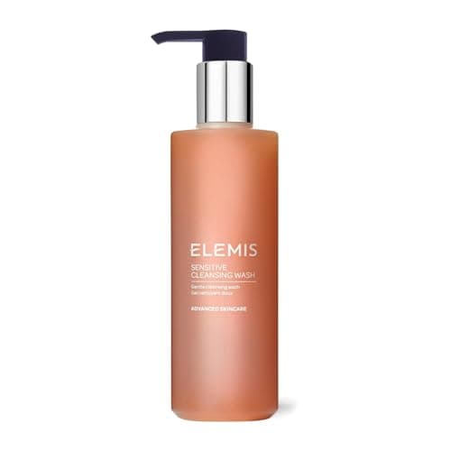 Image of ELEMIS Sensitive Cleansing Face Wash, Gentle Face Cleanser to Purify, Soothe and Calm, Refreshing Gel Facial Cleanser for Sensitive, Dry Skin for a Healthy Complexion, Simple to Cleanse Foam 200ml
