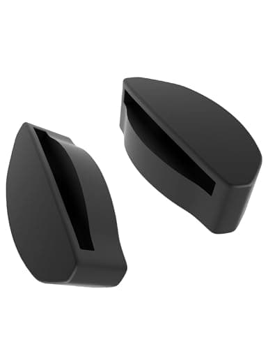 Image of Saucer Replacement Nose Pieces Pads for Oakley Spindrift OO9474 | Spindrift RX OX8176 Sunglasses - Asian Fit Black
