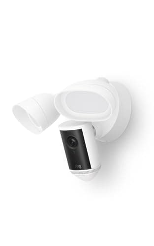 Image of Ring Floodlight Cam Pro (newest gen) | Outdoor Security Camera | Retinal 4K, 10x Enhanced Zoom, 2000 Lumen Floodlights & Siren | 30-day free trial of Ring Subscription Plan