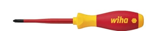 Image of Wiha 3211 SoftFinish Electric slimFix PH2 x 100 mm, Red, (WHA-35394)