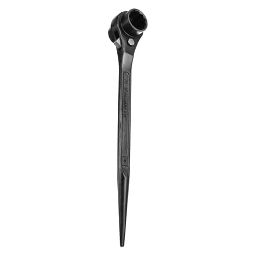 Image of sourcing map Scaffolding Podger Ratchet Wrench 30mm x 32mm CR-V 12 Point Double Ended Socket Ratcheting Podger Scaffold Spud Spanner Tool for Auto Repair Mechanical Maintenance, Black