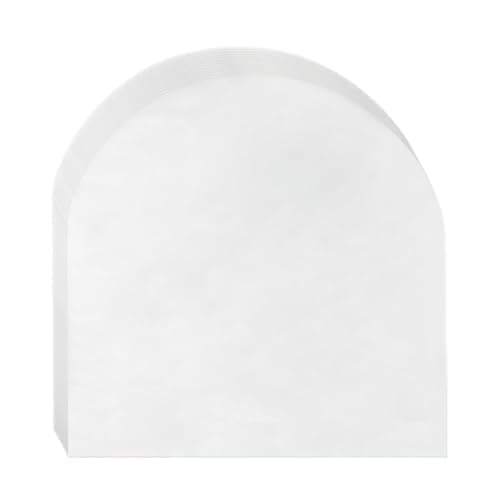 Image of Vinyl LP Inner Sleeves - 50 Pack Anti Static Record Covers, Round Bottom Protective Paper Sleeves, Durable Album Inserts for LP Storage, Vinyl Collection Accessory, Music Enthusiasts and Collectors