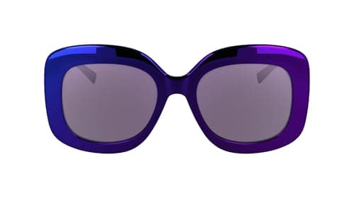 Image of KARL LAGERFELD Women's Sunglasses KL6165S - Mirror Purple with Solid Mirror Purple Lens