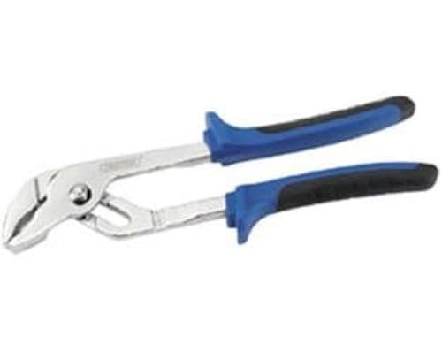 Image of Draper 45362 Waterpump Plier with Soft Grip, 33mm Capacity, 240mm , Blue