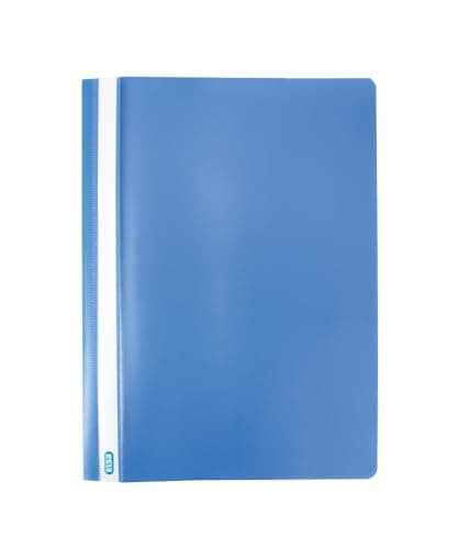 Image of Elba A4 Project Folder - Blue, with Customisable Cover (Pack of 50)