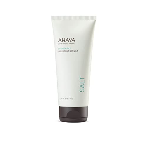 Image of Ahava Liquid Dead Sea Salt 200ml Great for Dry Skin Increase Skin?s Moisture Soothing Mineral Exfoliator ? Can Bath Salts [Natural Relaxing Spa]