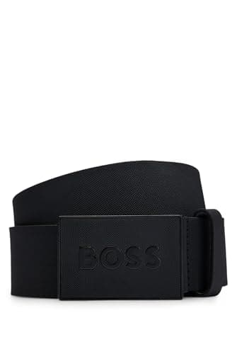 Image of BOSS Men's Icon-S1_Sz40 Belt, Black1, 90
