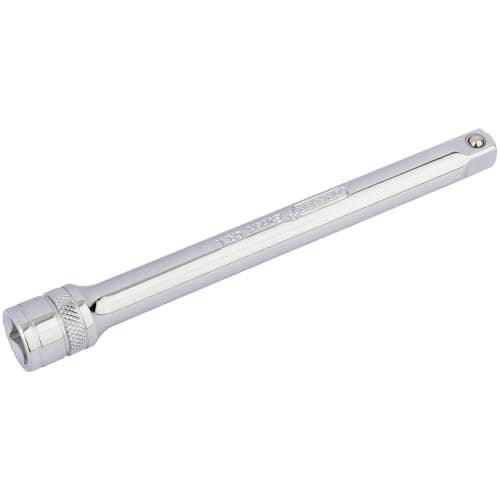Image of Draper 3/8" Drive Polished Chrome Socket Extension Bar 150mm