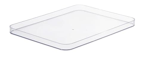 Image of SmartStore Compact Clear L Storage Box Lid | Transparent | Premium Material | Dishwasher Safe | Stackable Design | Versatile Use | Ideal for Storage Needs