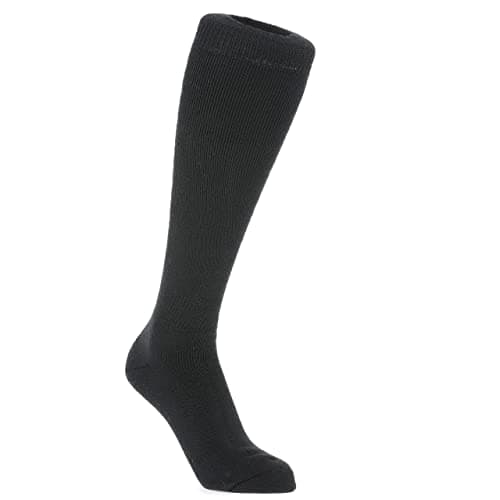 Image of Trespass Luxury Tech Men Women Merino Wool Blend Warm Long Ski Socks