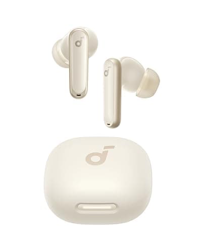 Image of Soundcore by Anker P40i Wireless Bluetooth Headphones with Noise Cancelling for Any Environment, Strong Bass, 60H Playback, Case and Phone Holder, 2 in 1, IPX5, Wireless Charging, Bluetooth 5.3