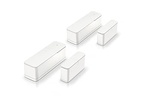 Image of Bosch Smart Home door/window contact II plus, break-in protection with smart sensor for vibration detection, compatible with Amazon Alexa and Google Assistant, white, 2-piece set