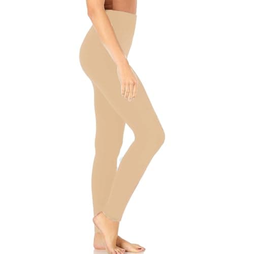 Image of Fort Collins Women's Thermal Leggings - Ultra Warm Stretchy Winter Clothing with Soft Fleece Lining, Skin, One Size