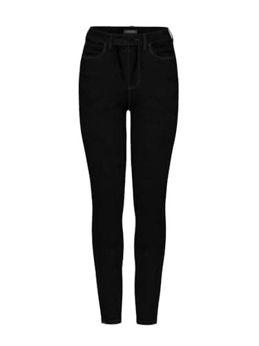 Image of Guess Women's 1981 Skinny Jeans, Black, W25