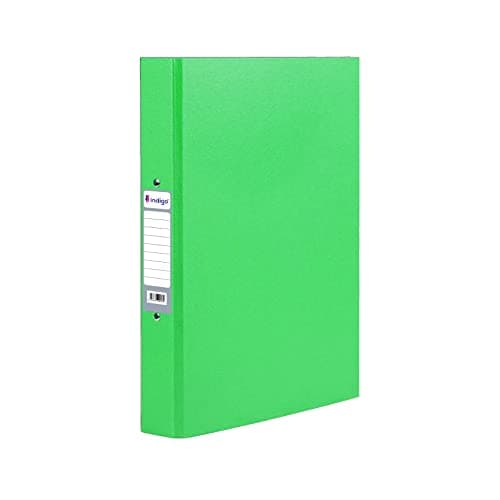 Image of A4 2 Ring Binder File Folder - Green Pack of 10