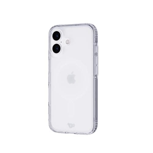 Image of Tech21 EvoClear for iPhone 16 Compatible with MagSafe - Impact Protection Case - in Clear