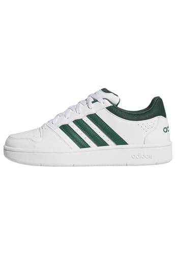 Image of adidas Men's Hoops Classic Shoes, FTWR White/Collegiate Green/FTWR White, 9 UK