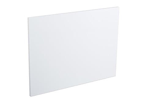 Image of Aquariss Gloss White 700mm MDF L Shape Shower Bath End Panel