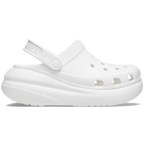 Image of CROCS Classic Crush Clog Sabots White