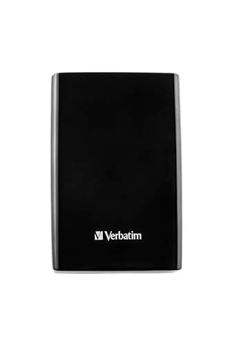 Image of Verbatim Store 'n' Go Slim Portable SSD 256 GB, USB 3.2 Gen 1 SSD, up to 5 Gbps with USB-C Port & Adapter, Nero Backup Software, Compact, Lightweight & Reliable for Mac, PC, Black