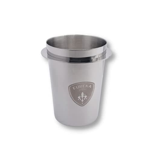 Image of VeryBarista Eureka Coffee Grinder Dosing Cup (45g, Stainless Steel, Gray, 1 Count)