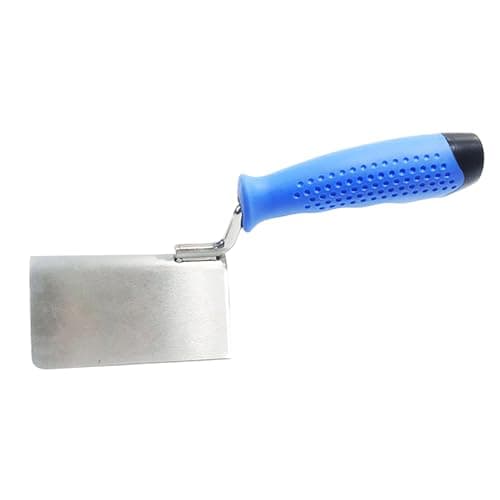 Image of Corner Trowel Plaster, Tool Outside Inside, 9.06x2.36 Inch Drywall Trowel, Concrete Plastering Equipment, Authentic Lightweight Design for Wall, Ceiling, Construction,
