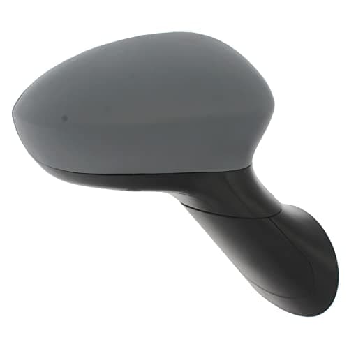 Image of XYZ Parts Electric Wing Door Mirror With Heated Glass And Primed Cover Compatible with Fiat 500 312 Convertible & Hatchback 2008-2017 Drivers Side Right Hand Replacement